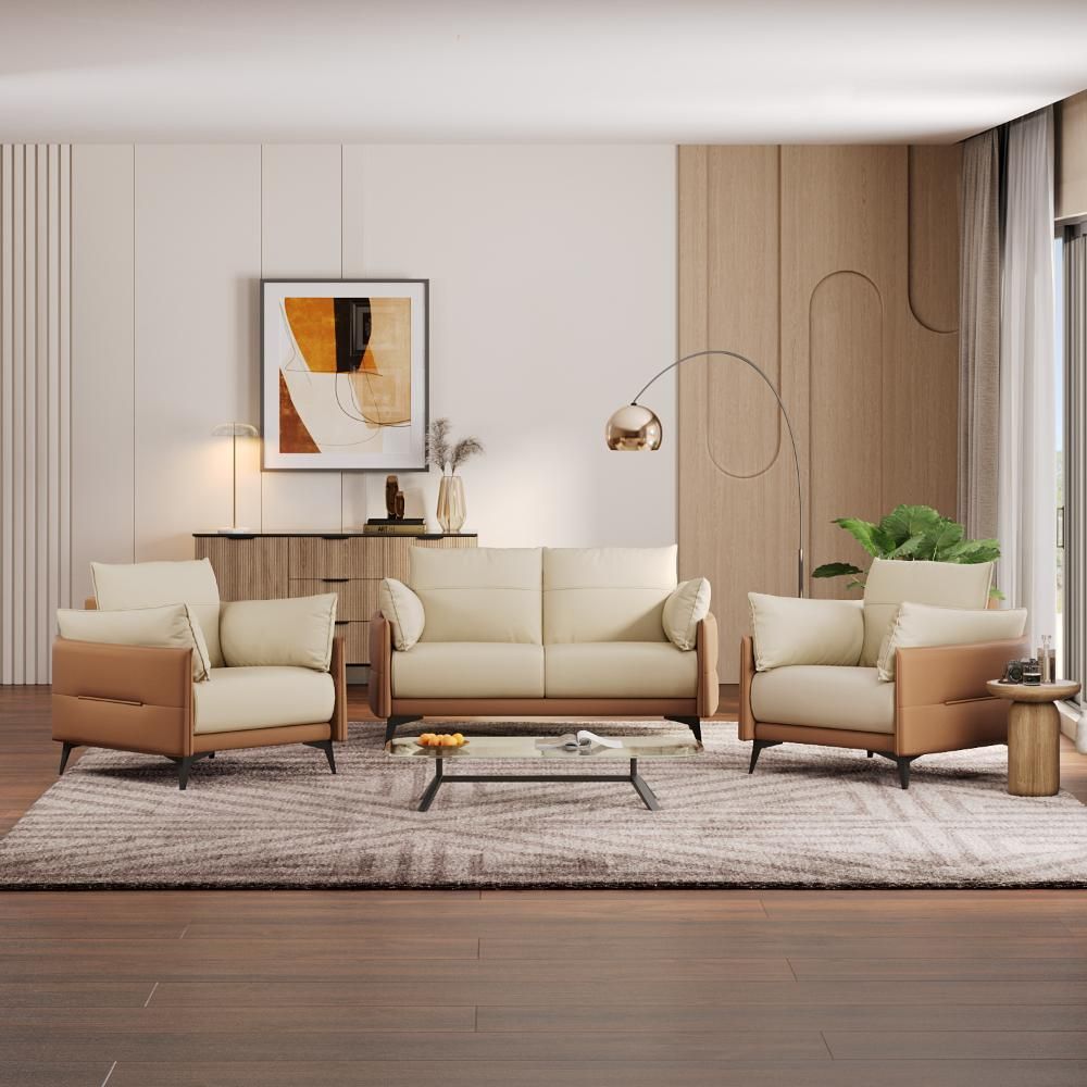 Wakefit Komodo Sofa Set (2+1+1) Seater
