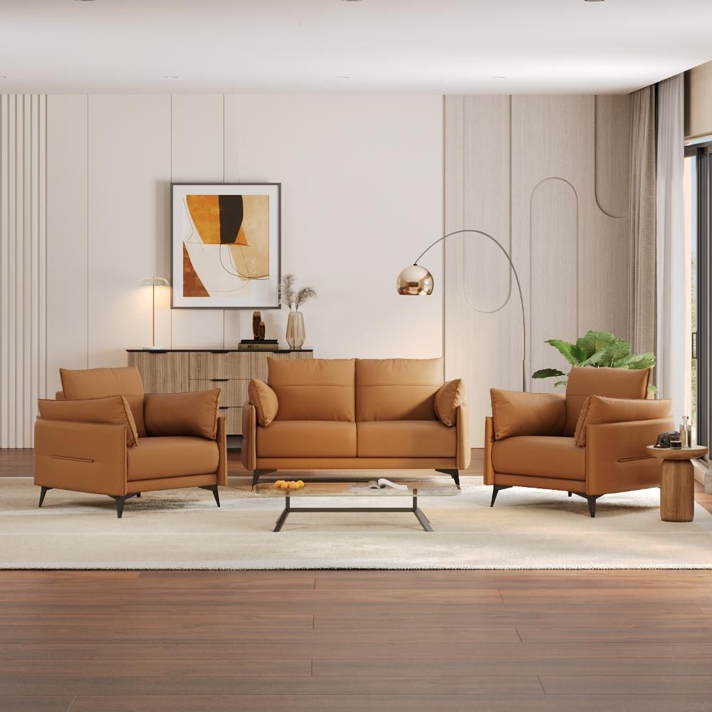 Wakefit Komodo Sofa Set (2+1+1) Seater