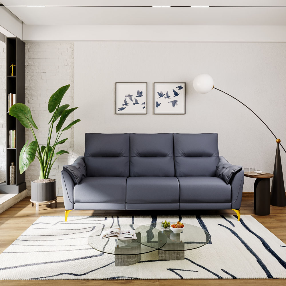 Wakefit Tuvalu Sofa without Motion - Three Seater
