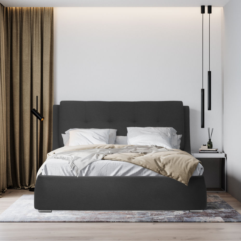 Wakefit Lanta Queen Size Upholstered Bed