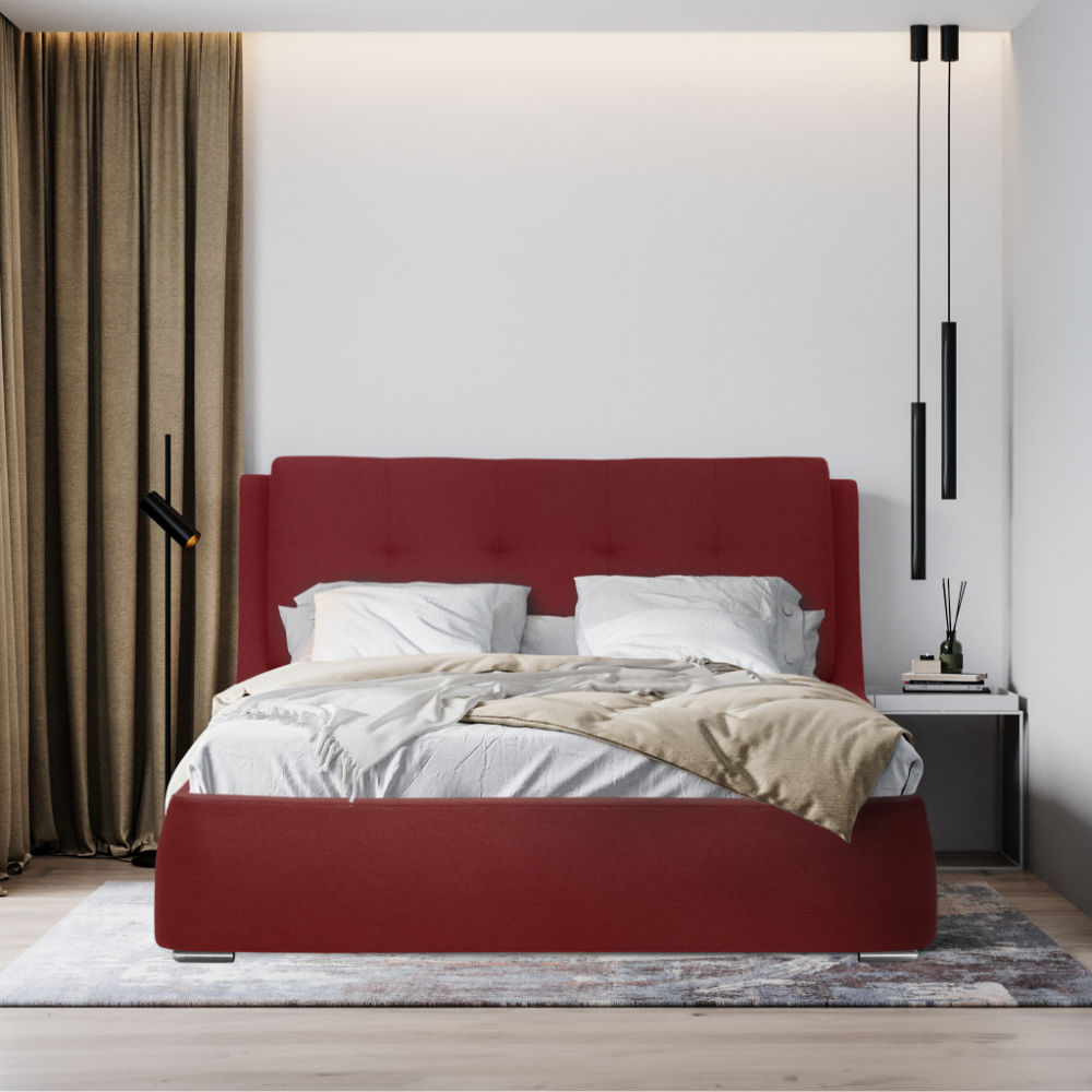 Wakefit Lanta Queen Size Upholstered Bed
