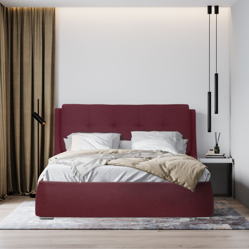 Wakefit Lanta Queen Size Upholstered Bed