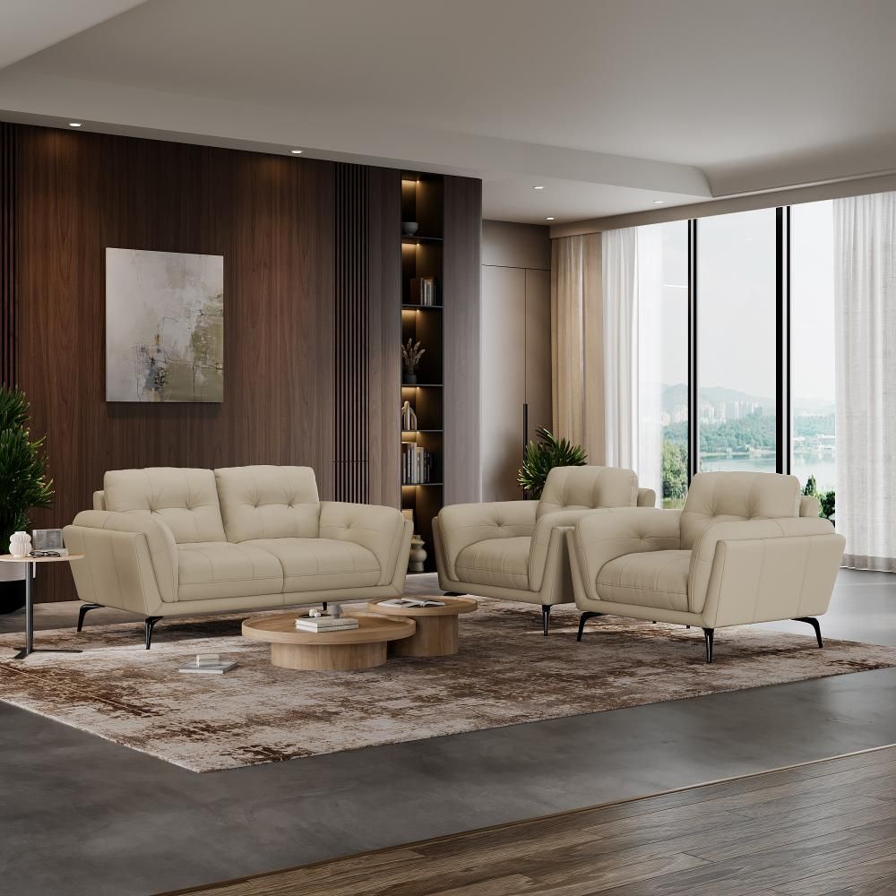Wakefit Lille Sofa Set (2+1+1) Seater