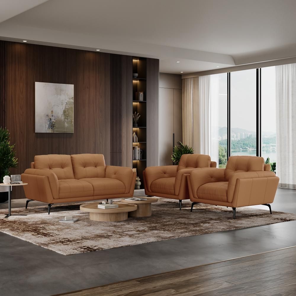 Wakefit Lille Sofa Set (2+1+1) Seater
