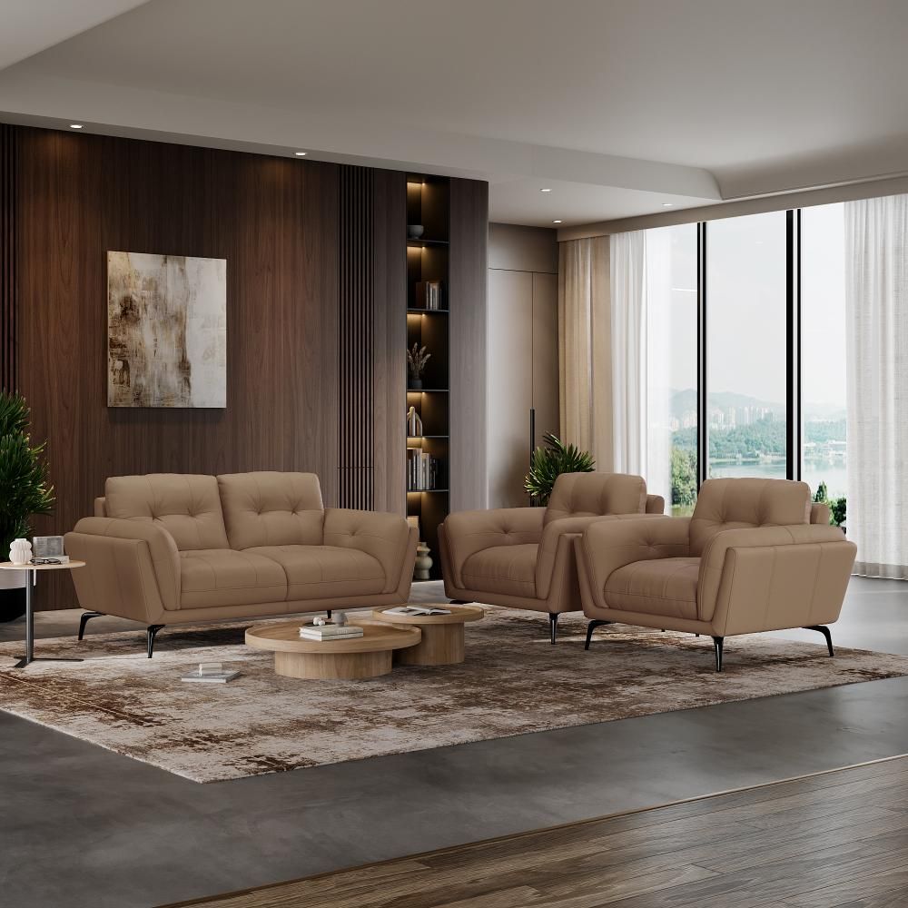 Wakefit Lille Sofa Set (2+1+1) Seater