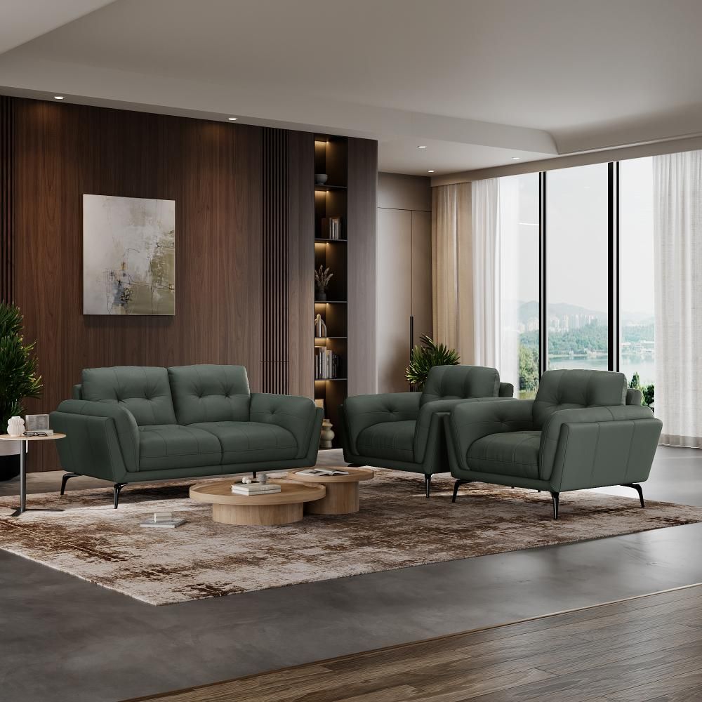 Wakefit Lille Sofa Set (2+1+1) Seater