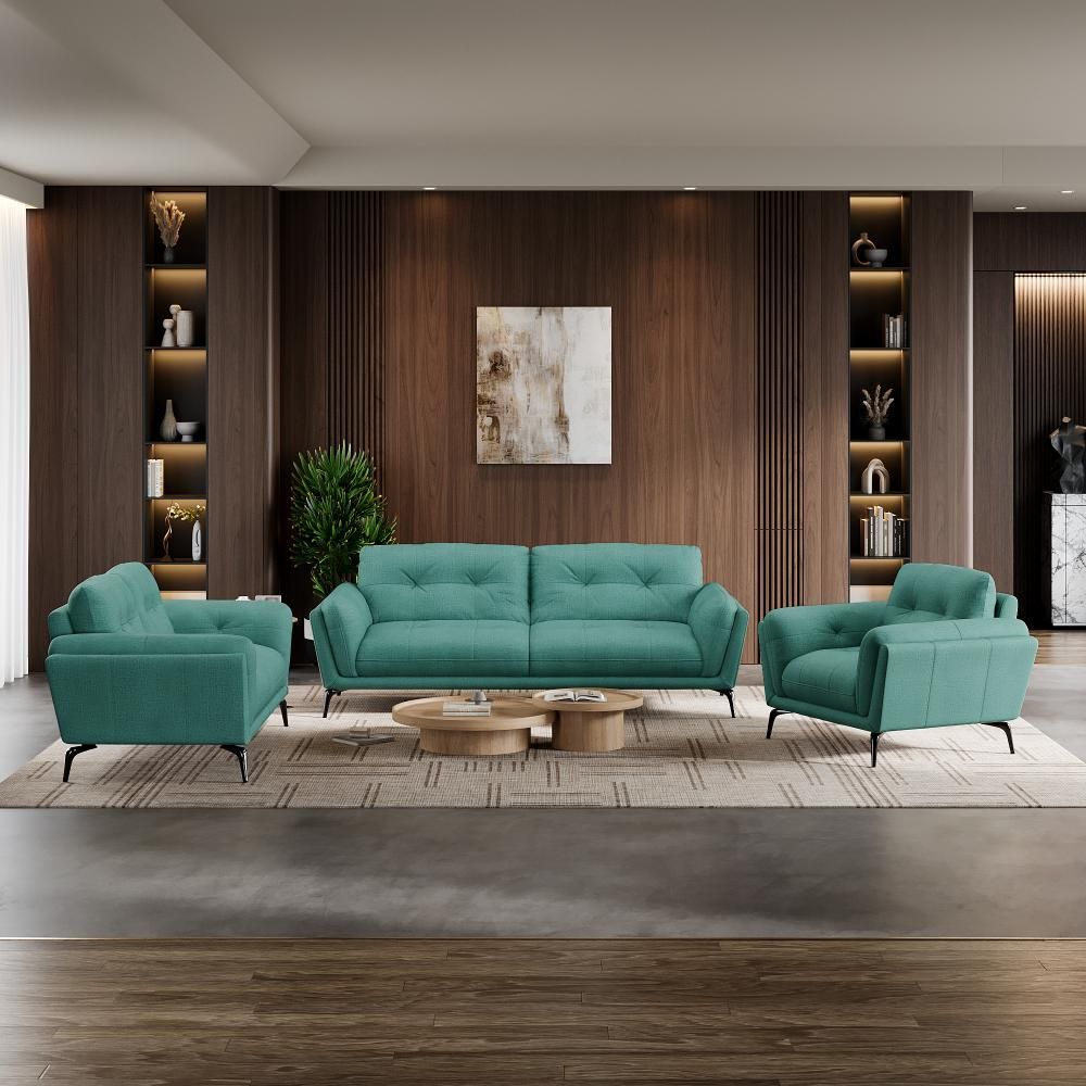 Wakefit Lille Sofa Set (3+2+1) Seater