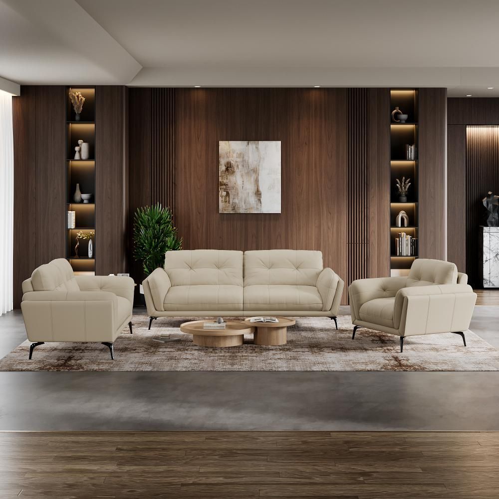 Wakefit Lille Sofa Set (3+2+1) Seater