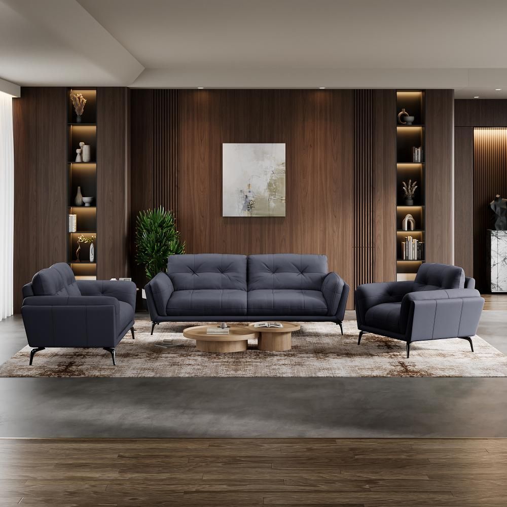 Wakefit Lille Sofa Set (3+2+1) Seater