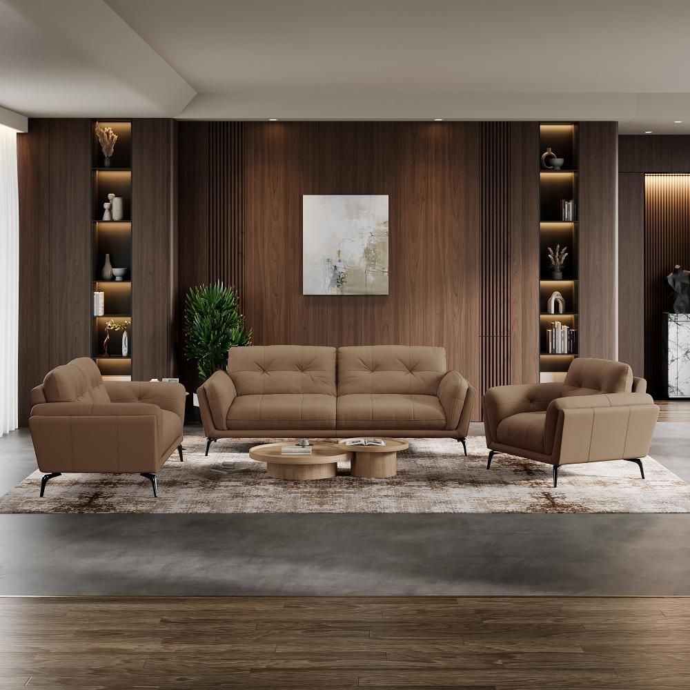Wakefit Lille Sofa Set (3+2+1) Seater