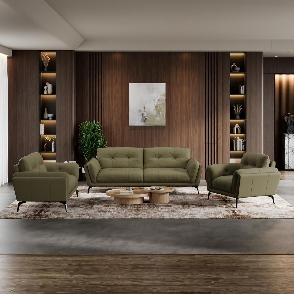 Wakefit Lille Sofa Set (3+2+1) Seater