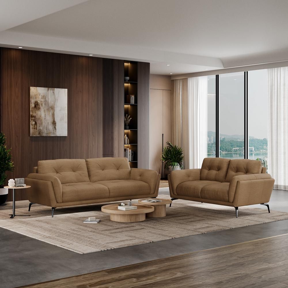 Wakefit Lille Sofa Set (3+2) Seater
