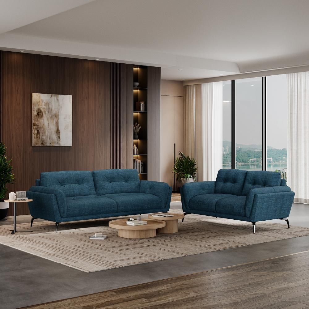 Wakefit Lille Sofa Set (3+2) Seater