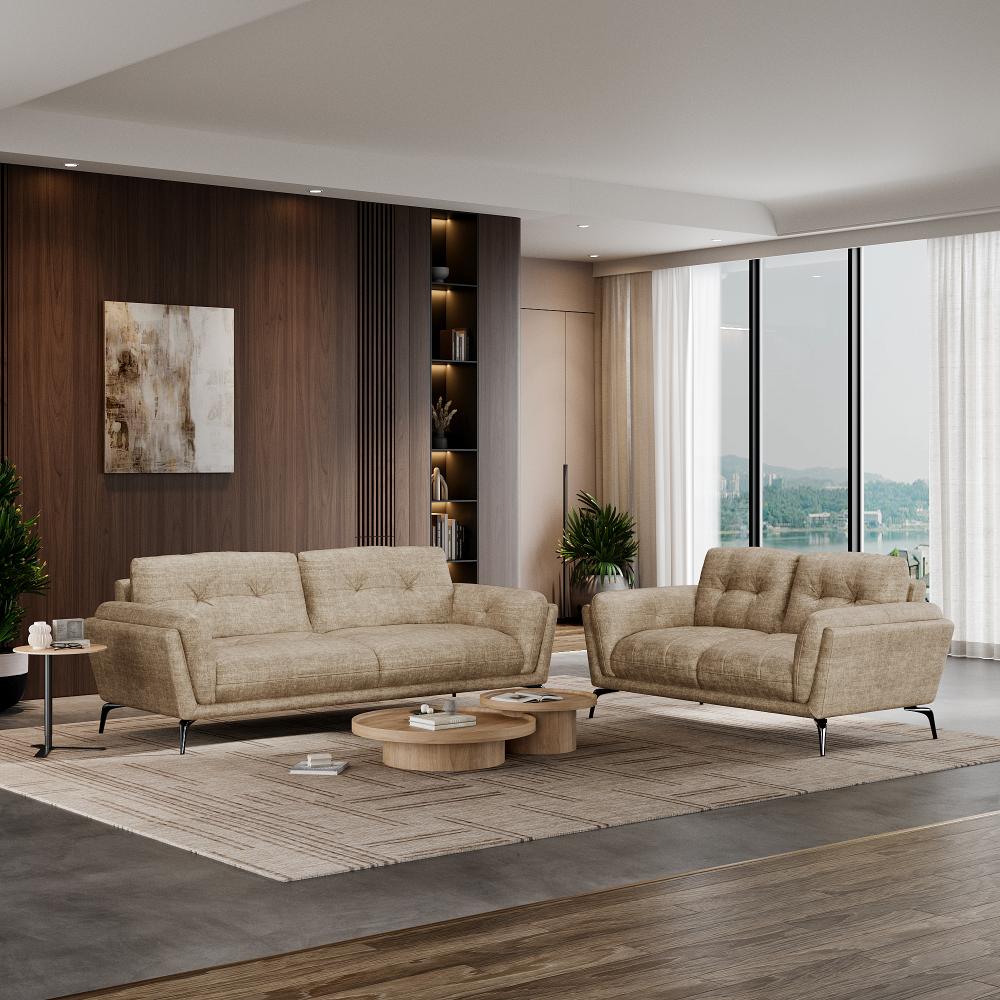 Wakefit Lille Sofa Set (3+2) Seater
