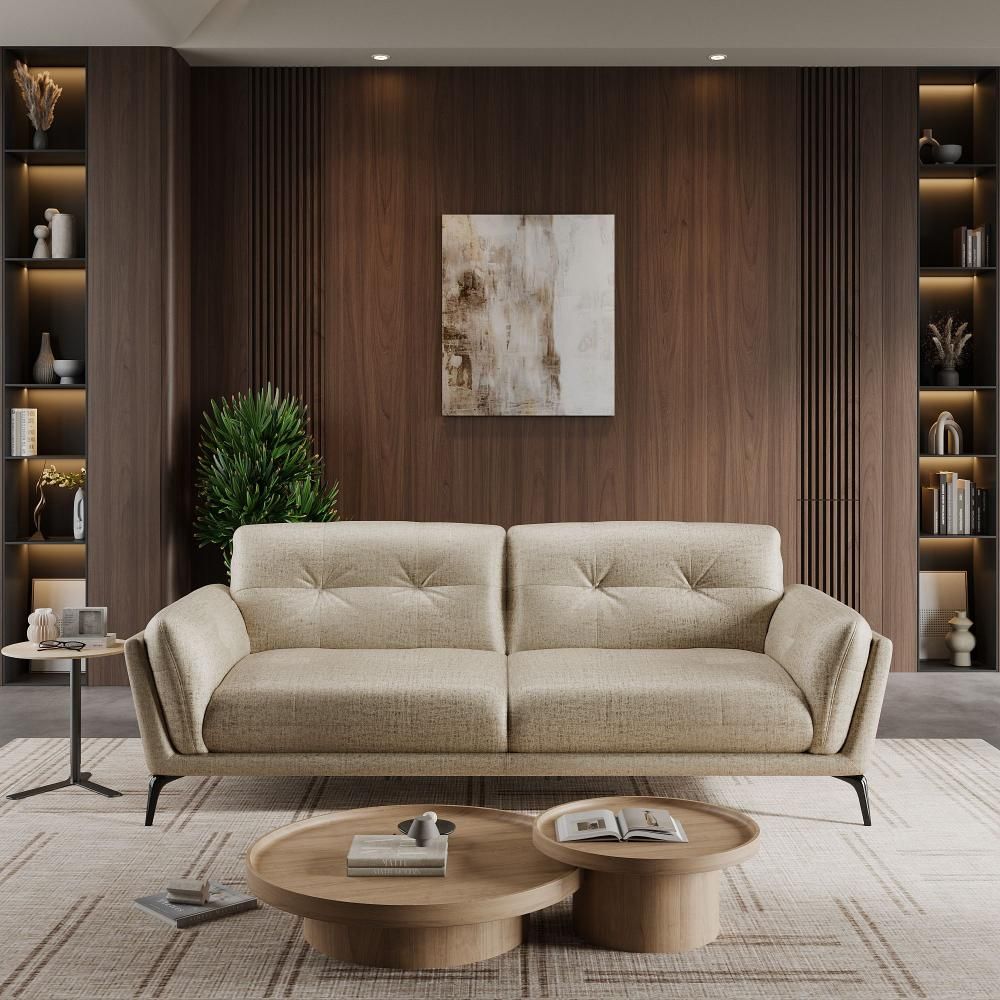 Wakefit Lille Sofa - Three Seater