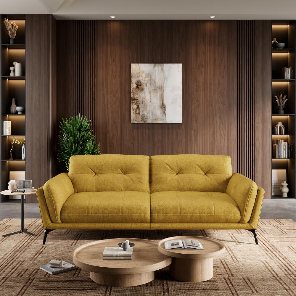 Wakefit Lille Sofa - Three Seater