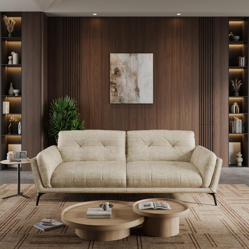 Wakefit Lille Sofa - Three Seater