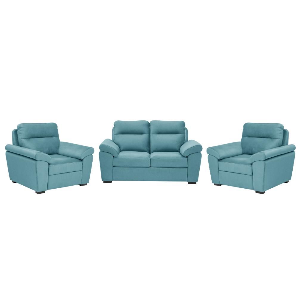 Wakefit Lounger Plus Sofa set (2+1+1) Seater