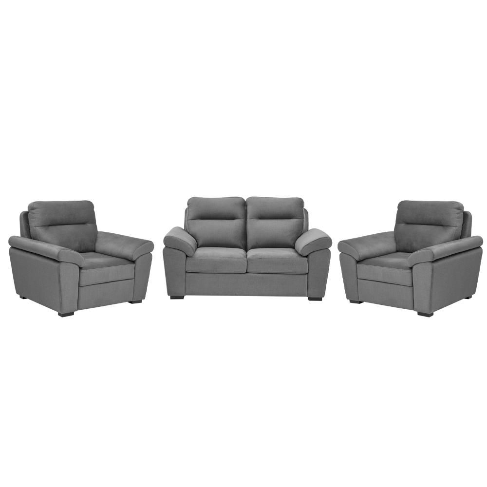 Wakefit Lounger Plus Sofa set (2+1+1) Seater