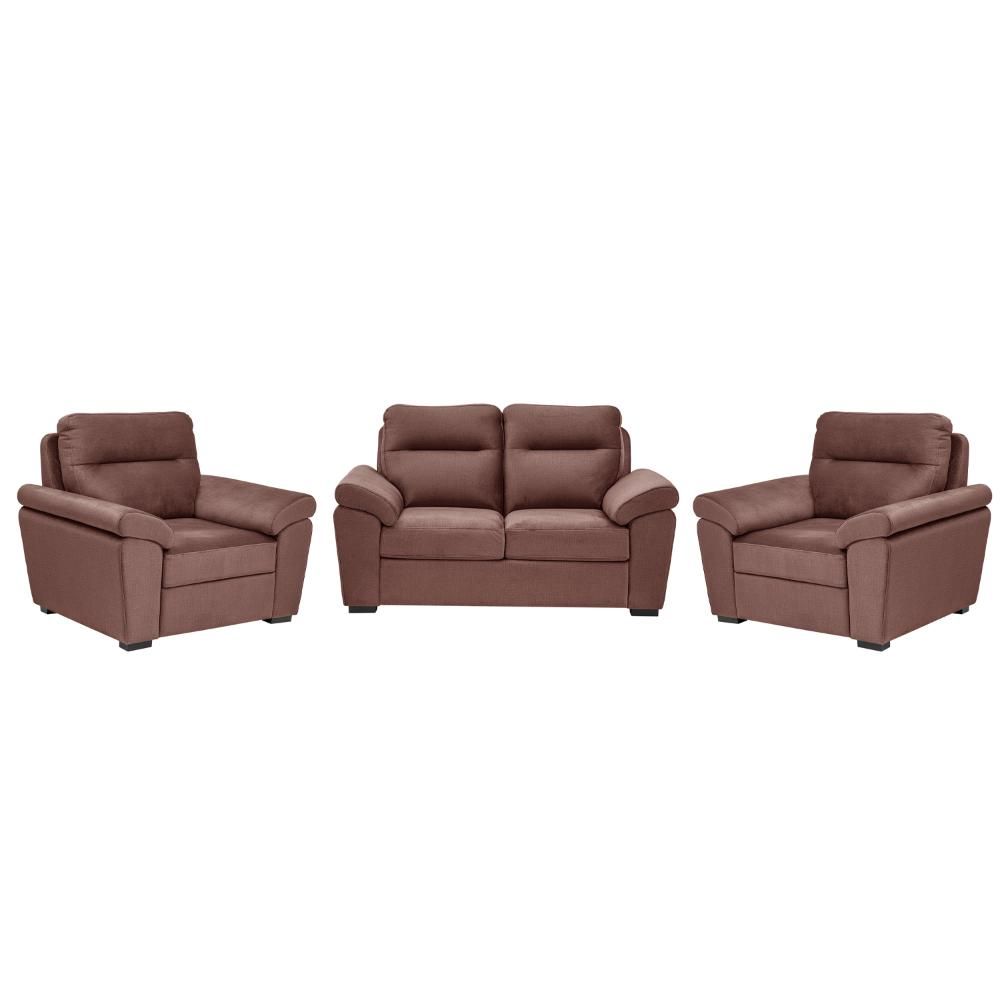 Wakefit Lounger Plus Sofa set (2+1+1) Seater