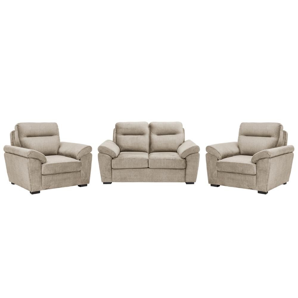 Wakefit Lounger Plus Sofa set (2+1+1) Seater