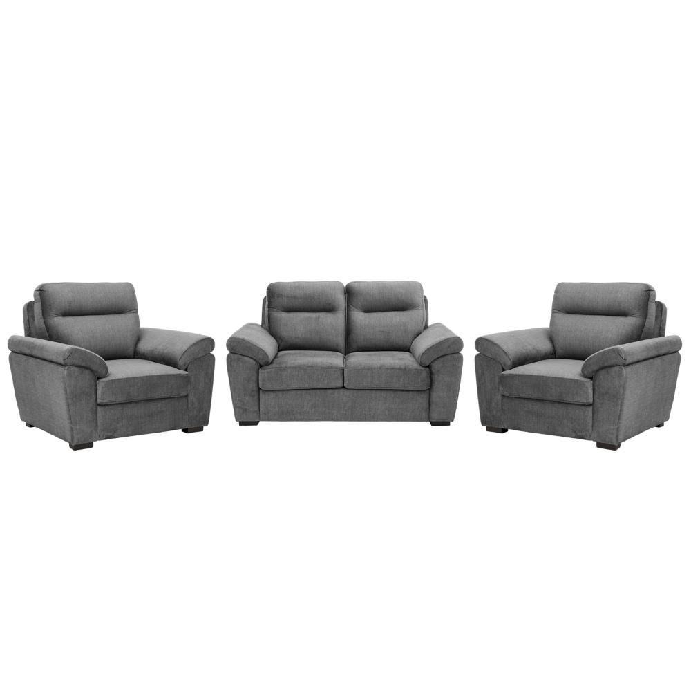 Wakefit Lounger Plus Sofa set (2+1+1) Seater
