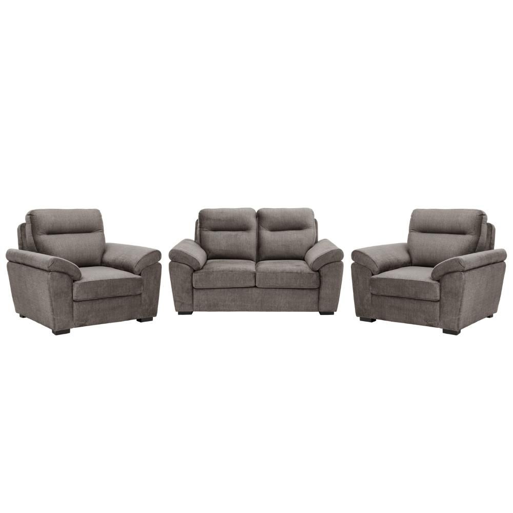 Wakefit Lounger Plus Sofa set (2+1+1) Seater