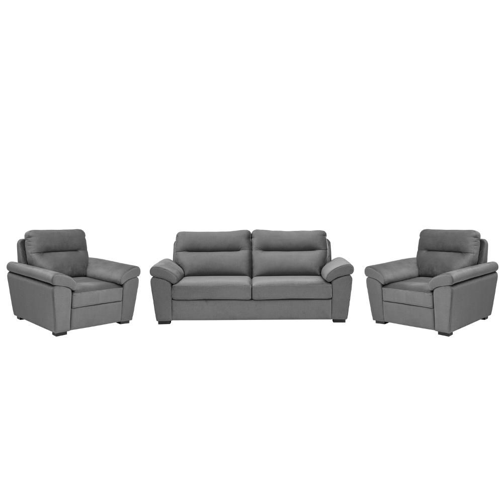 Wakefit Lounger Plus Sofa set (3+1+1) Seater