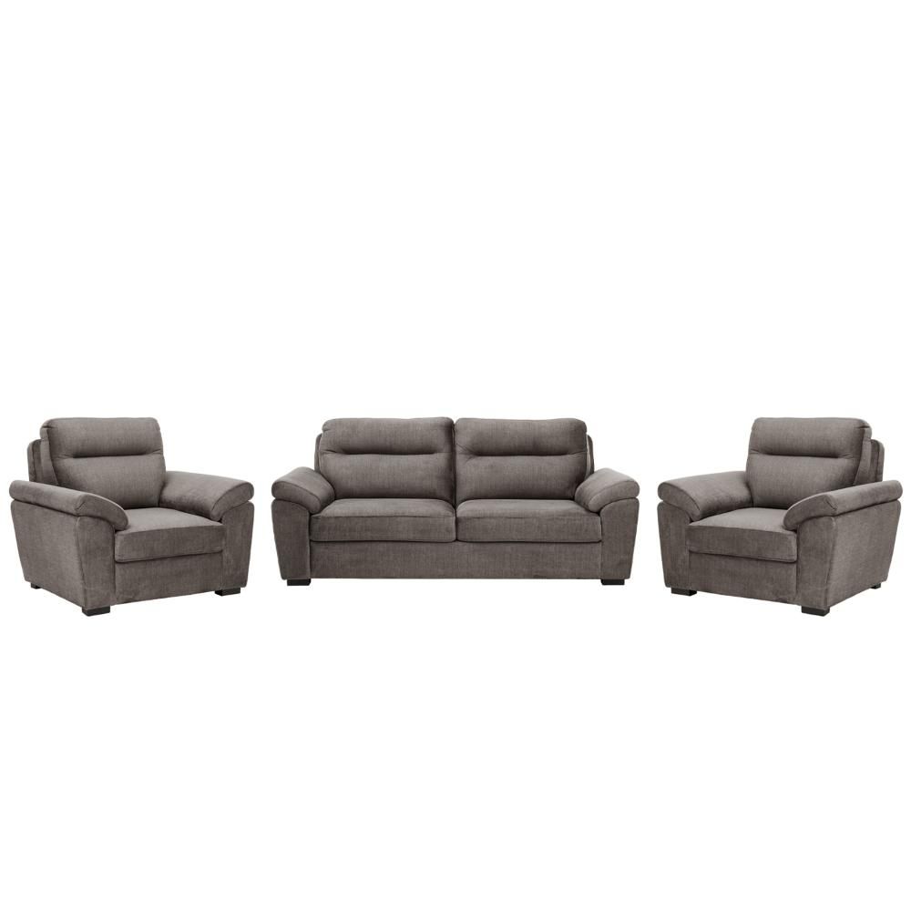 Wakefit Lounger Plus Sofa set (3+1+1) Seater