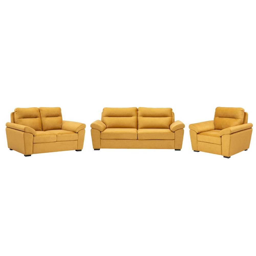 Wakefit Lounger Plus Sofa set (3+2+1) Seater
