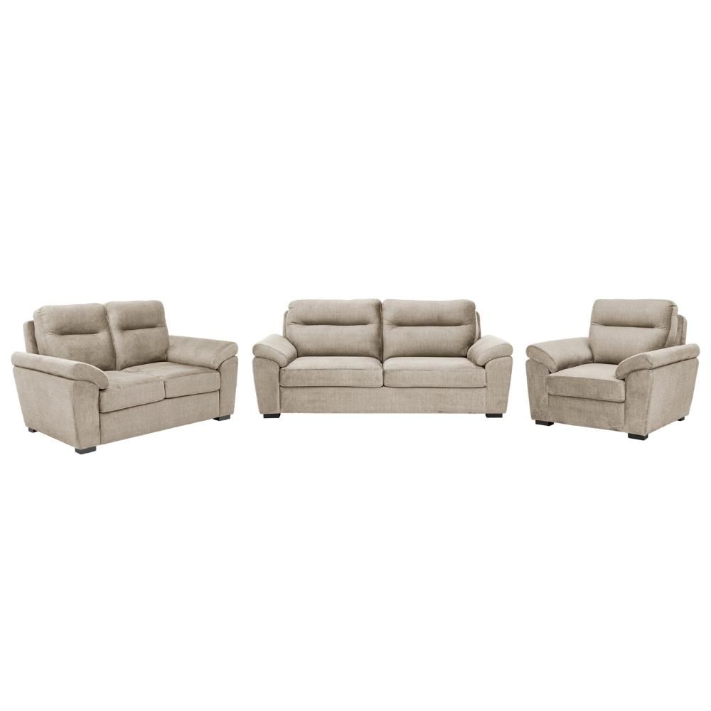Wakefit Lounger Plus Sofa set (3+2+1) Seater