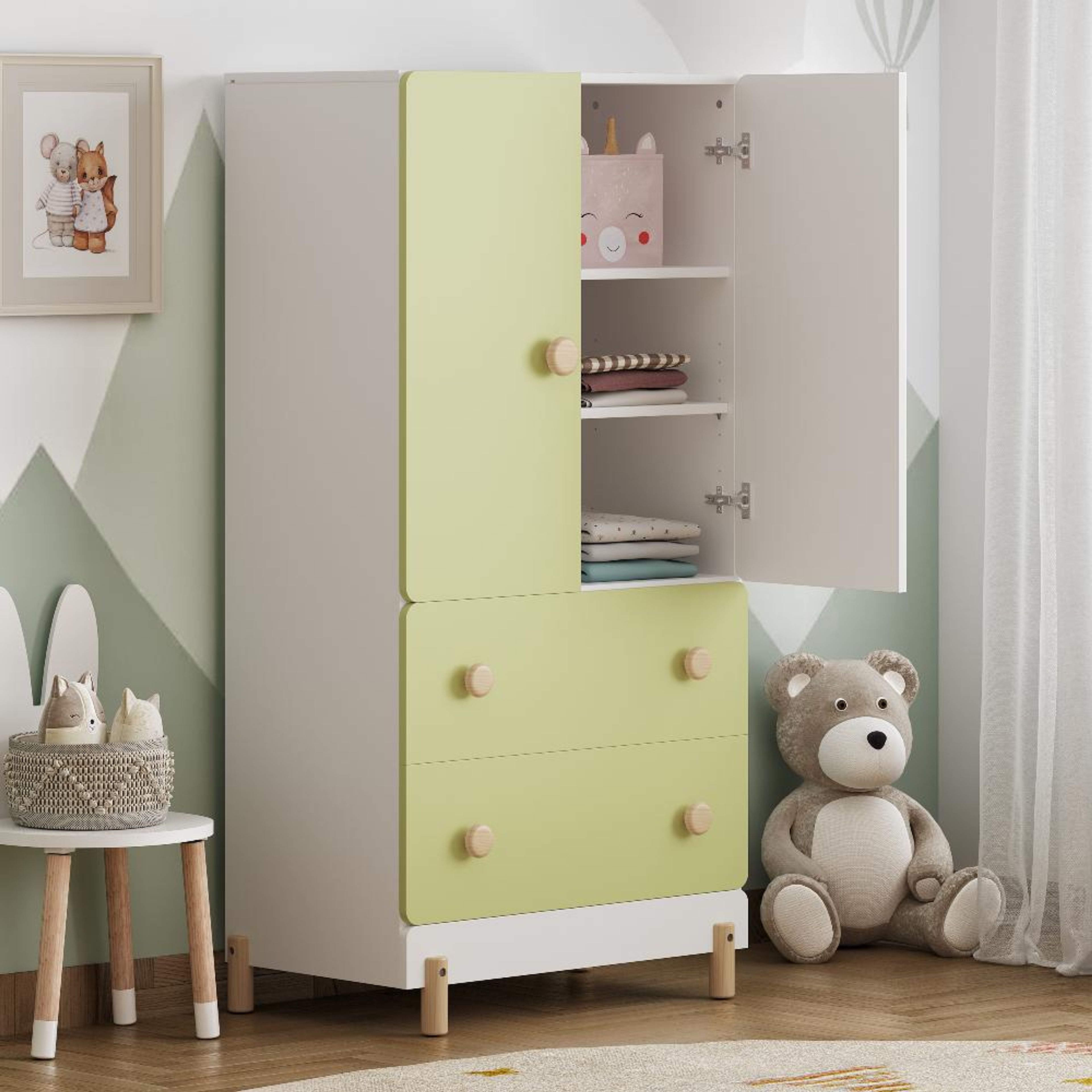 Drawer Baby Almirah Online Buy Glori Kids Wardrobe Online At