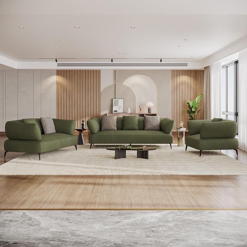 Wakefit Nauru Sofa Set (3+2+1) Seater