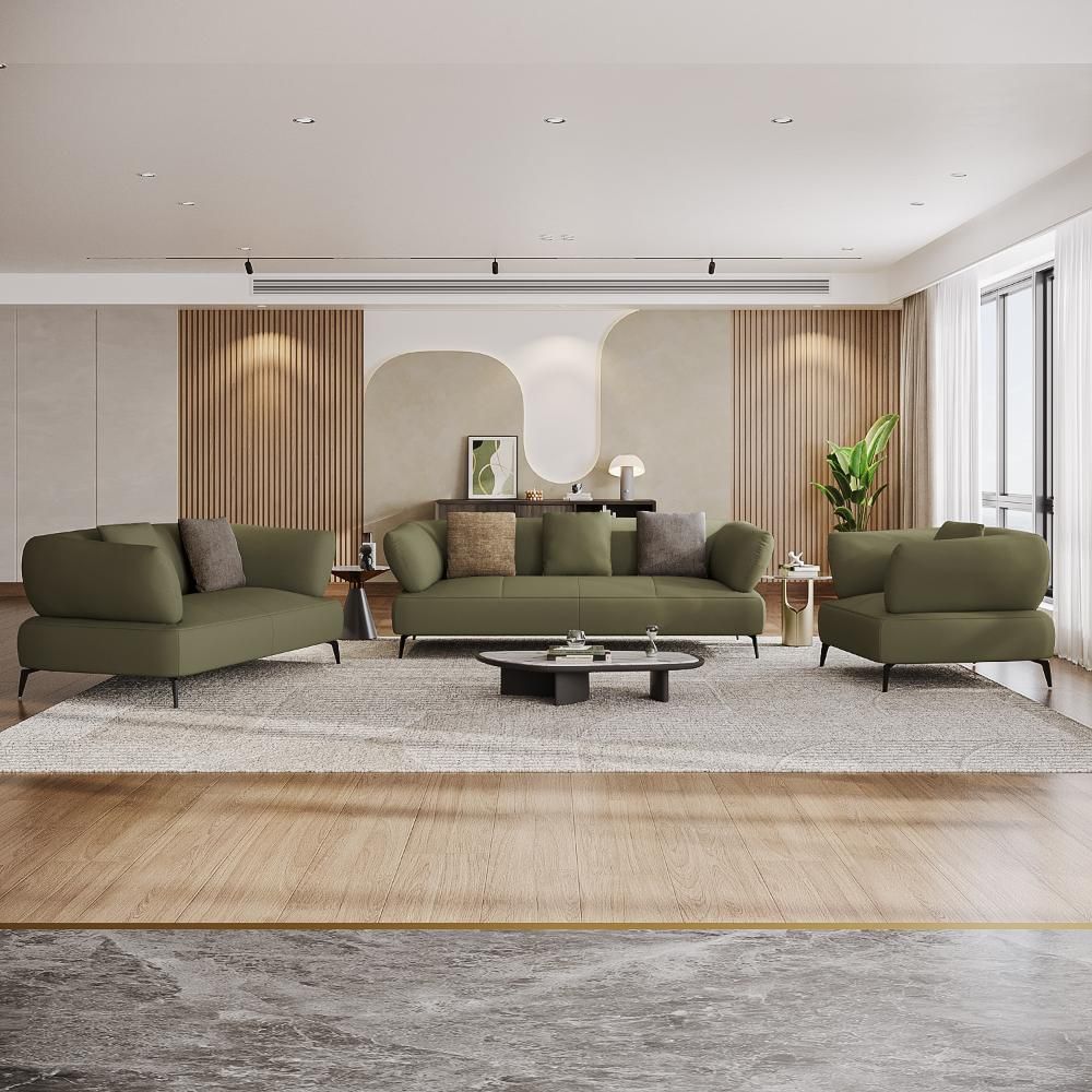 Wakefit Nauru Sofa Set (3+2+1) Seater