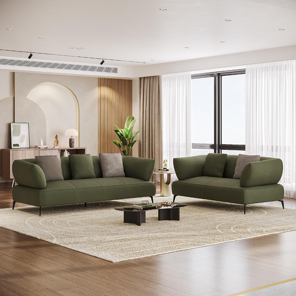 Wakefit Nauru Sofa Set (3+2) Seater