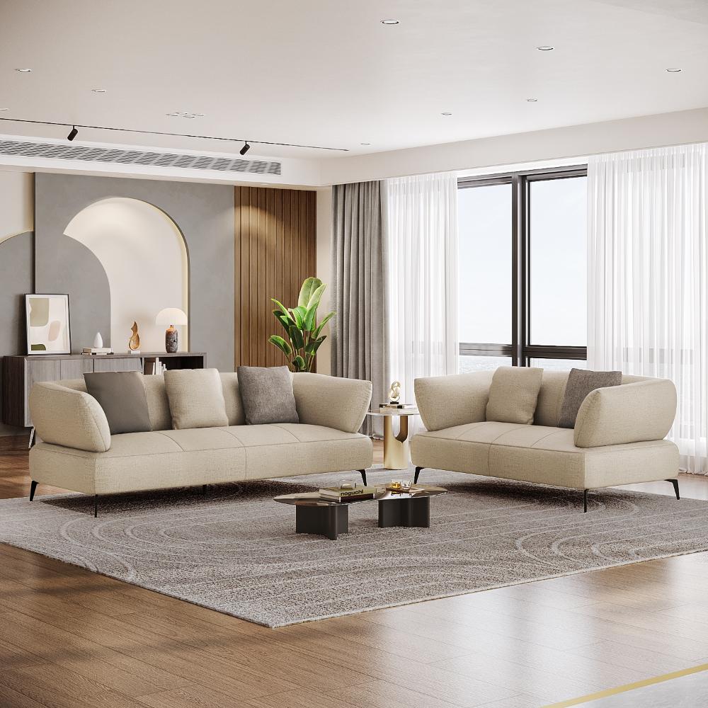 Wakefit Nauru Sofa Set (3+2) Seater