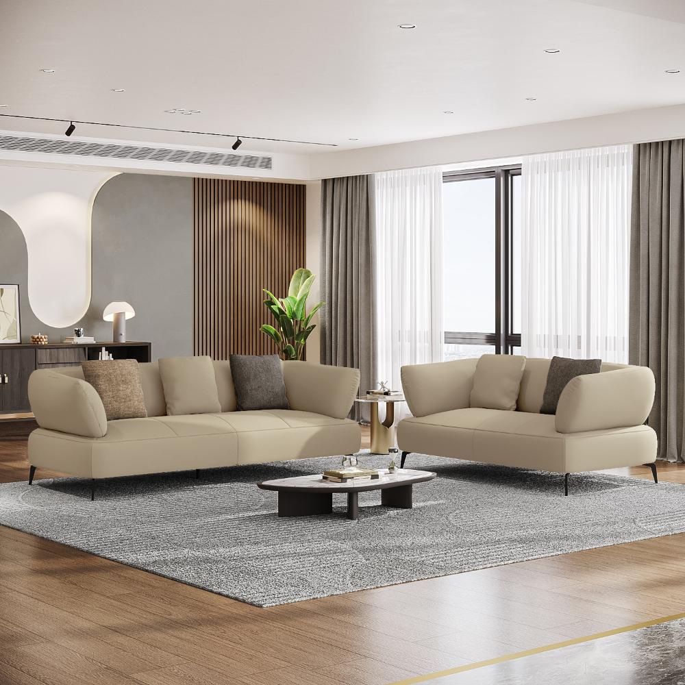 Wakefit Nauru Sofa Set (3+2) Seater