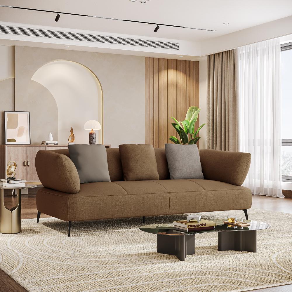 Wakefit Nauru Sofa - Three Seater