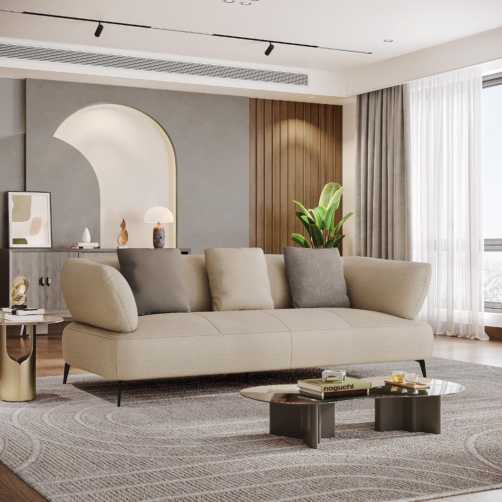 Wakefit Nauru Sofa - Three Seater