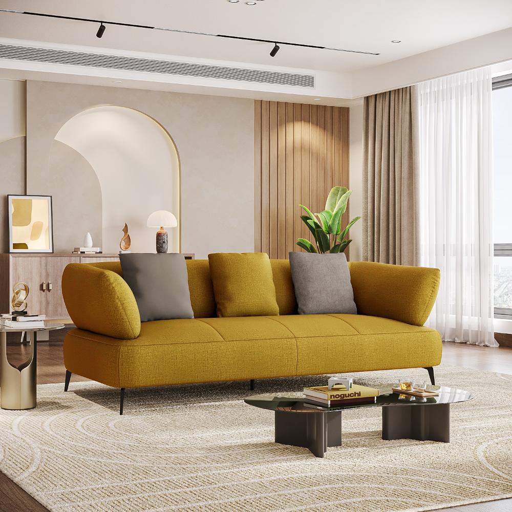 Wakefit Nauru Sofa - Three Seater