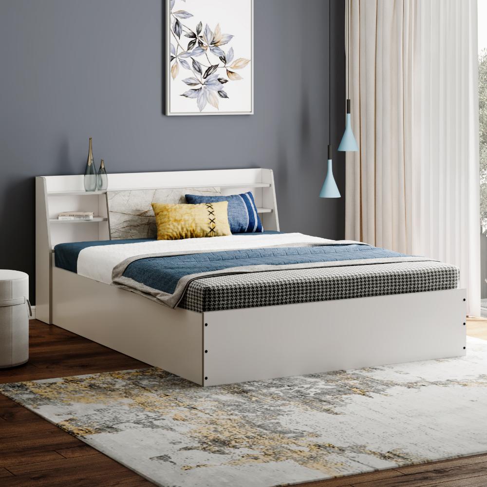 Wakefit Castor Queen Storage Engineered Wood Bed