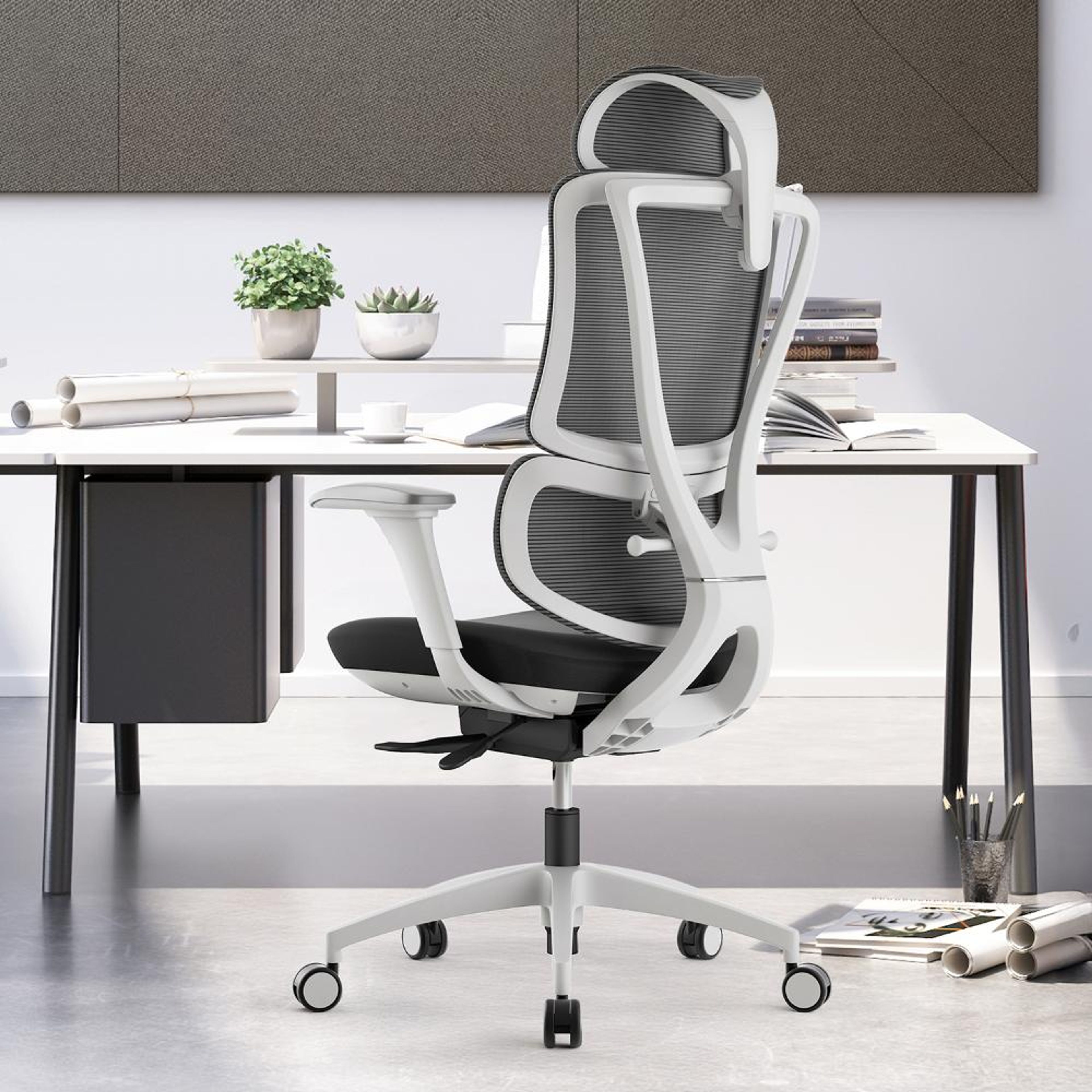Wakefit Desk Chair Work From Home Wakefit DRIFT Ergonomic Office