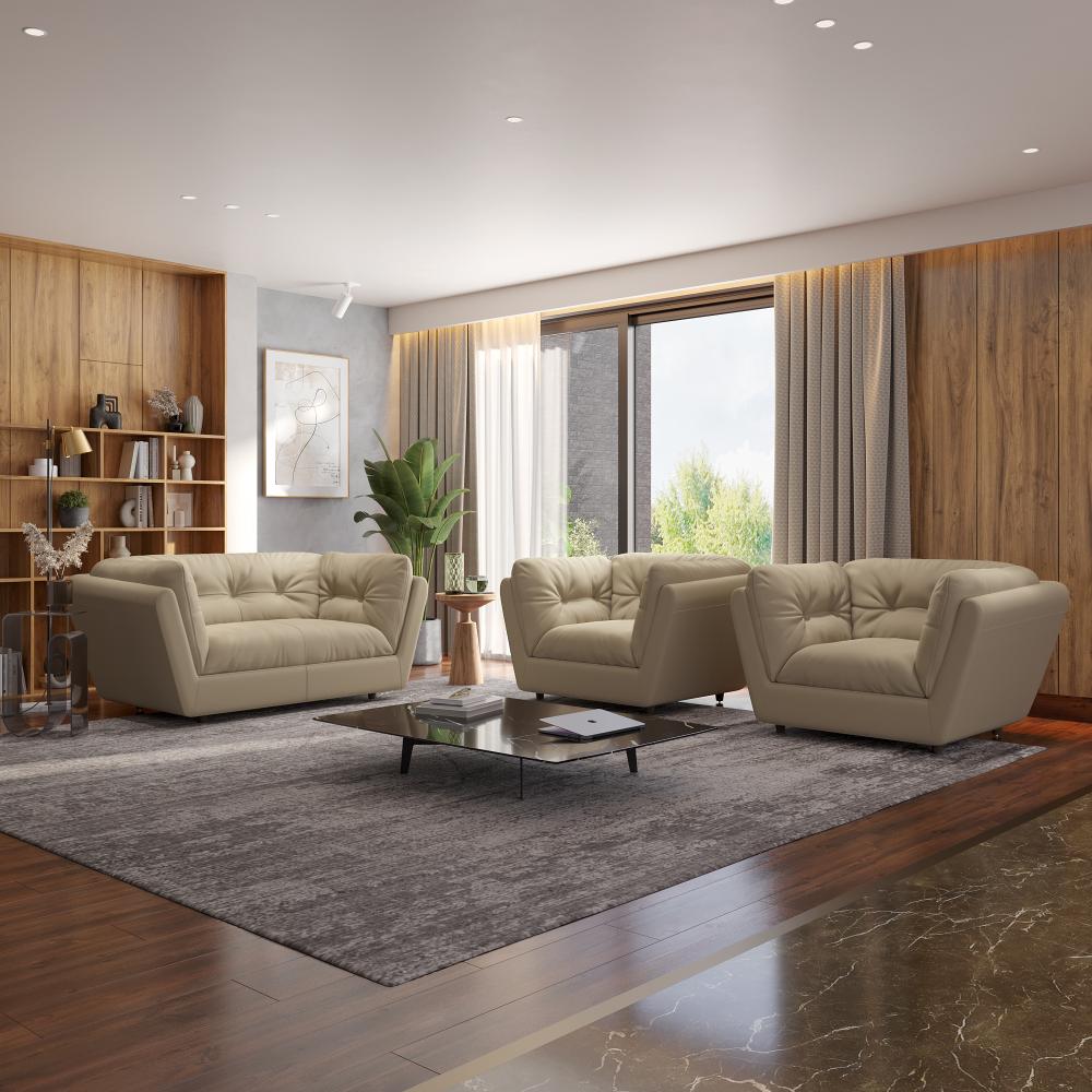 Wakefit Osuna Sofa Set (2+1+1) Seater