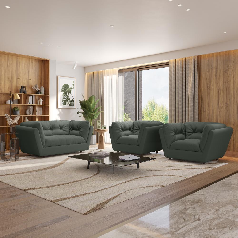 Wakefit Osuna Sofa Set (2+1+1) Seater