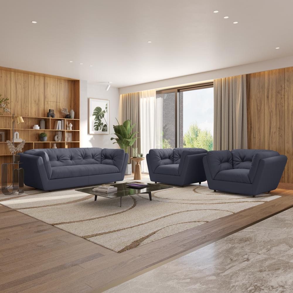Wakefit Osuna Sofa Set (3+1+1) Seater
