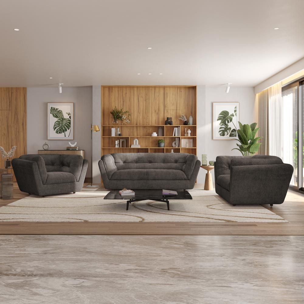 Wakefit Osuna Sofa Set (3+2+1) Seater