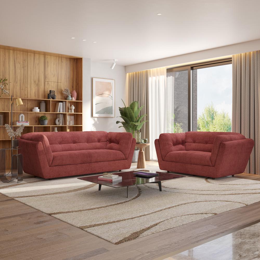 Wakefit Osuna Sofa Set (3+2) Seater