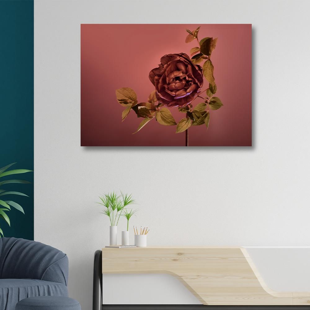Canvas Wall Painting | 36x24 Inch | Set of 1 | For Living Room, Bedroom & Office Decor | Gifting Option | Scarlet Tulip