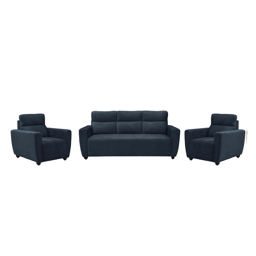 Wakefit Belize Plus Sofa Set - (3+1+1)