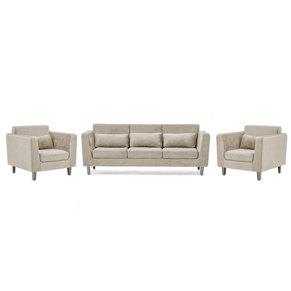 Wakefit Snoozepro Plus Sofa Set - (2+1+1)